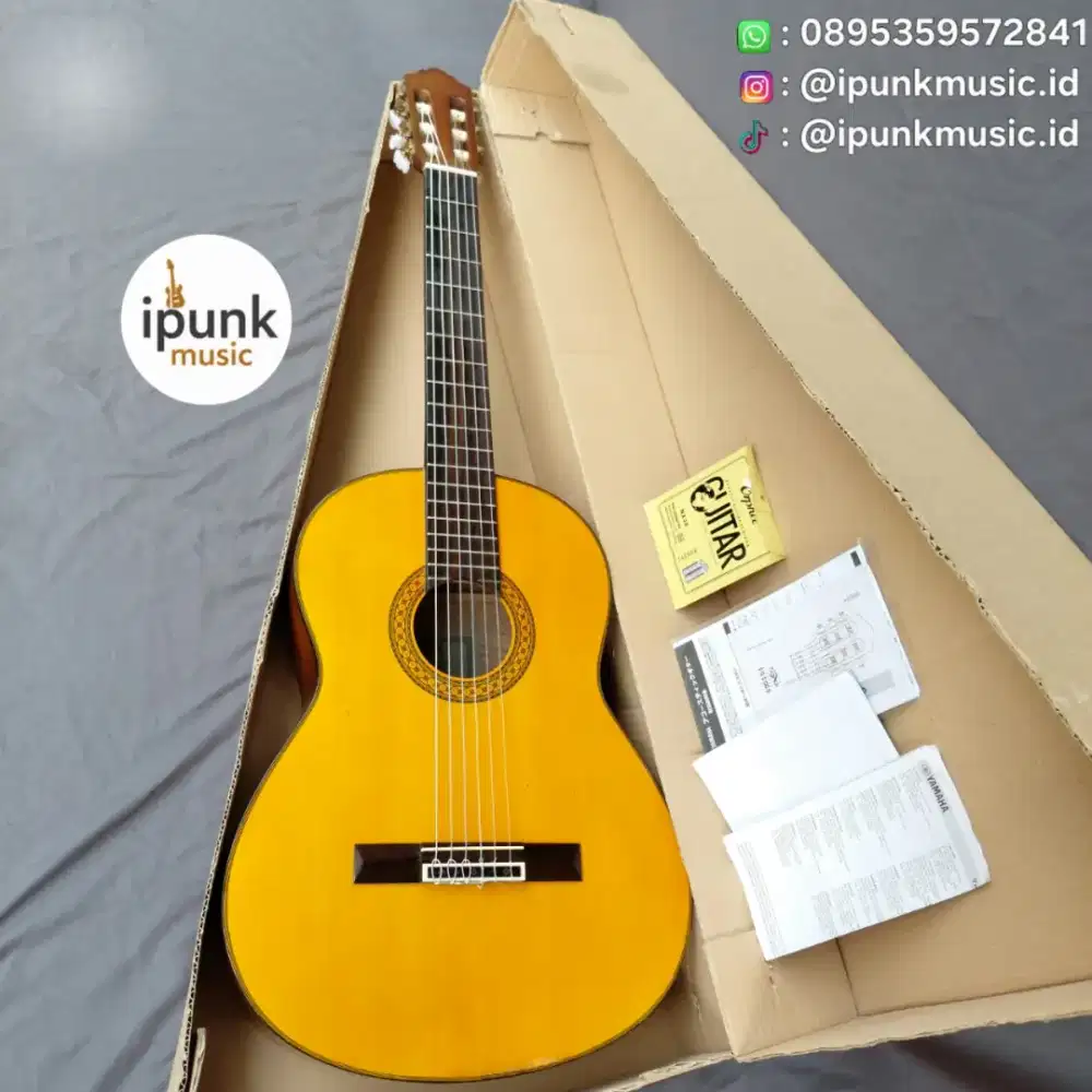 Yamaha C80 Original Gitar klasik seri tertinggi Tipe C Senar nylon