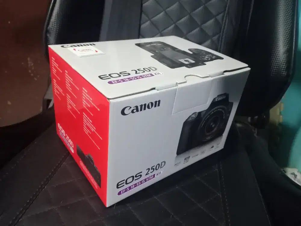 Dus Kamera Canon 250D (Lengkap Skat+Buku pedoman)