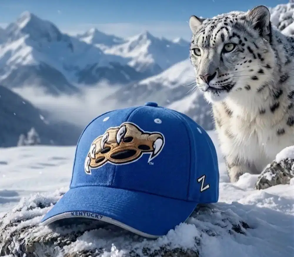 Topi Baseball Vintage Kentucky Wildcats Zhepyr Original Second