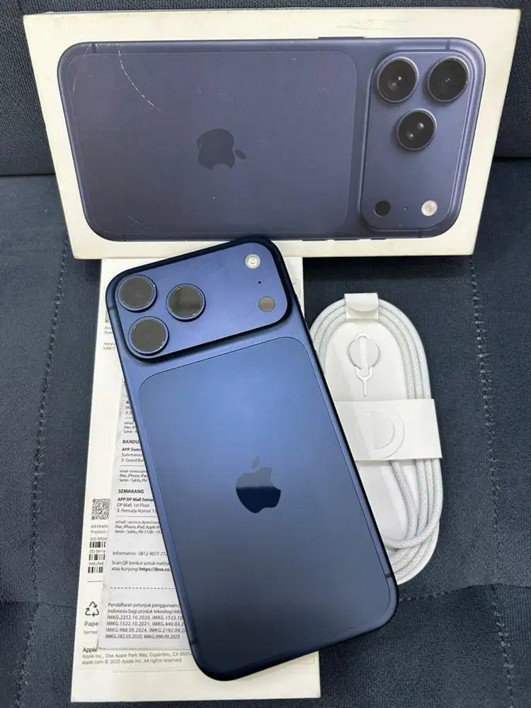 Iphone 17 Promax , Deep Blue , 256GB IBox