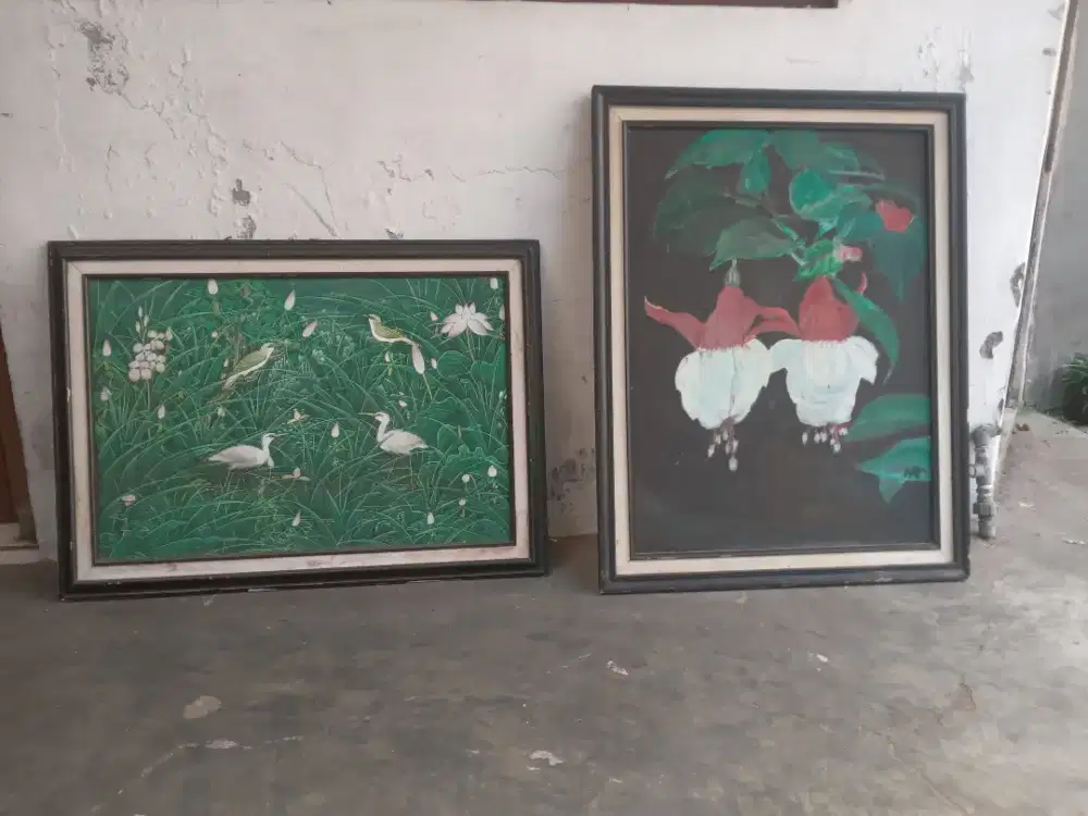 Lukisan Kanvas Bingkai