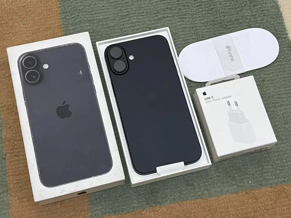 Iphone 16 plus 256Gb ibox On Garansi