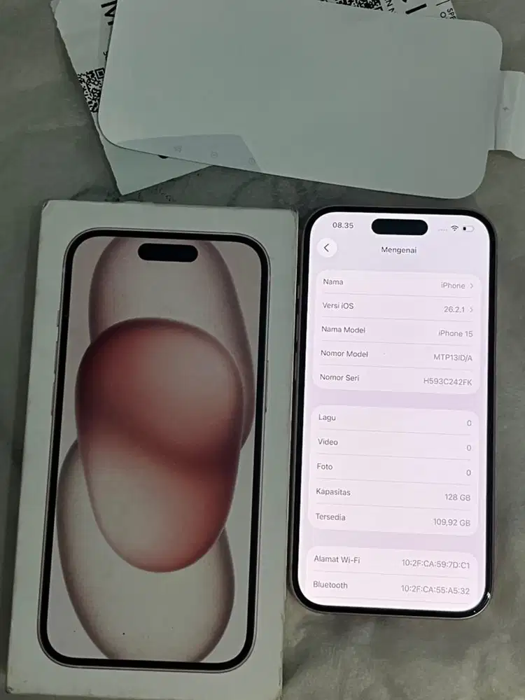 IPHONE 15 BASIC IBOX 128GB PINK MULUS