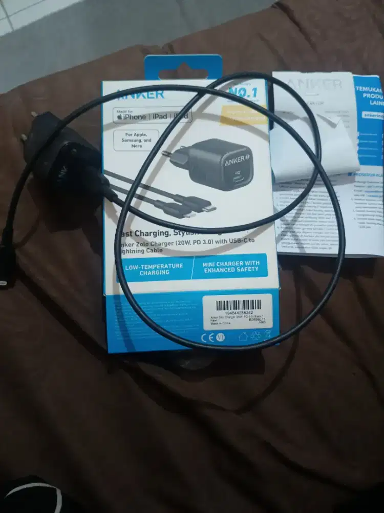 Charger angker for Iphone Lightening