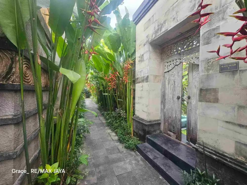 Komplek Villa Masih Running Operational, 5 menit ke Pantai Mertasari Sanur