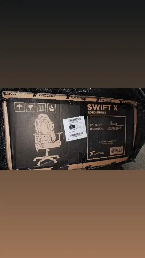 Kursi Gaming TTRACING swift X2020 series black