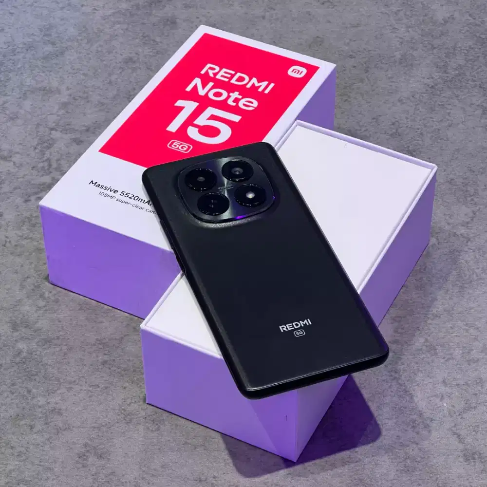 Redmi Note 15 8/256 mulus no minus