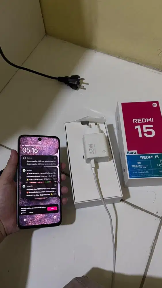 Redmi 15 8/128 Fullset