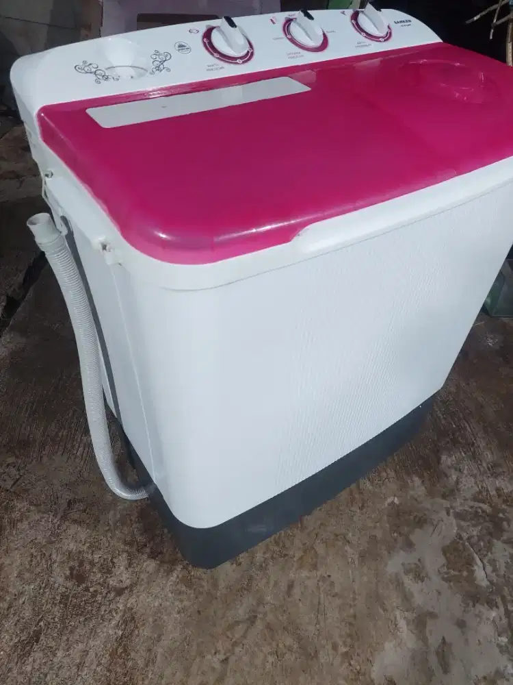 Mesin Cuci Sanken kapasitas 8kg Normal semua mesin Ori