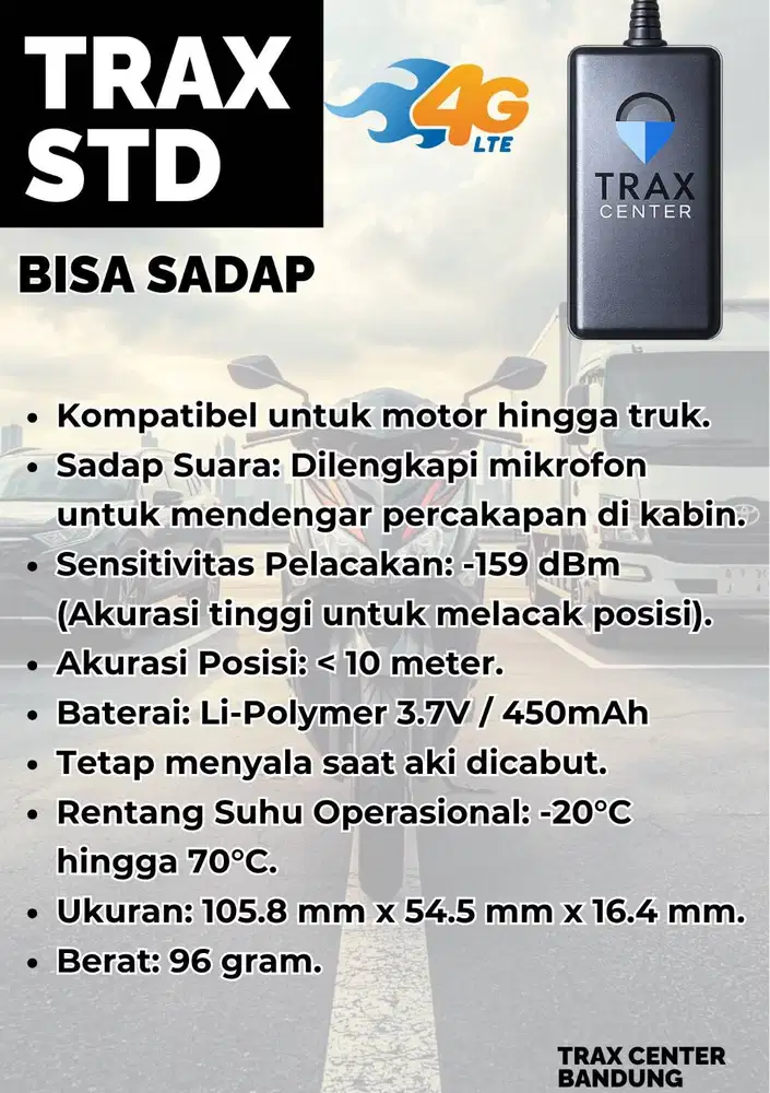 GPS Tracker|Pelacak kendaraan mobil dan motor bisa sadap. Trax Center