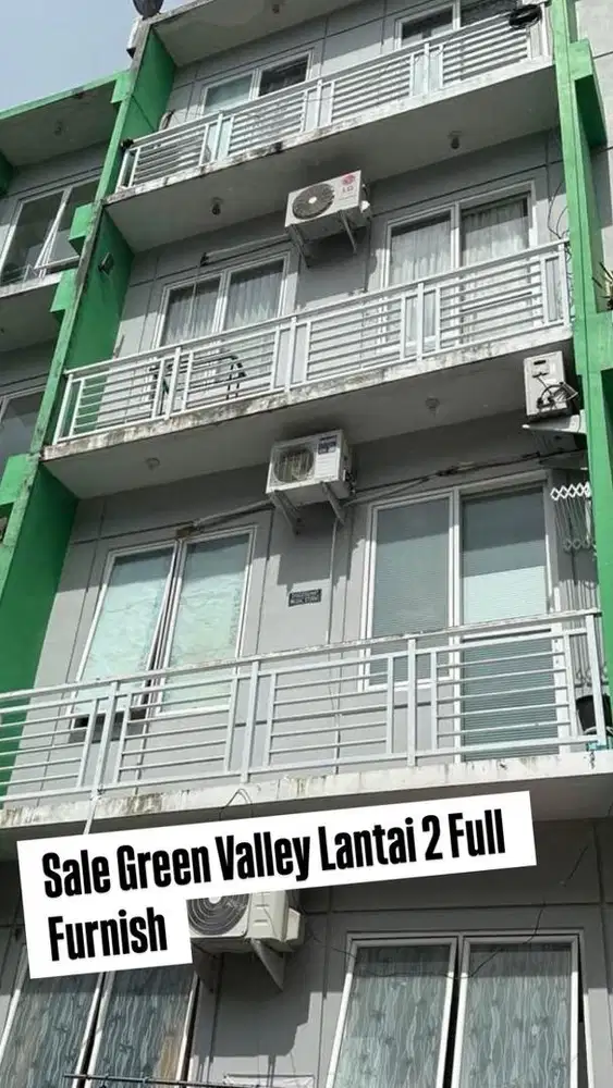 Dijual Murah Unit Lantai 2 Green Valley Full Furnish