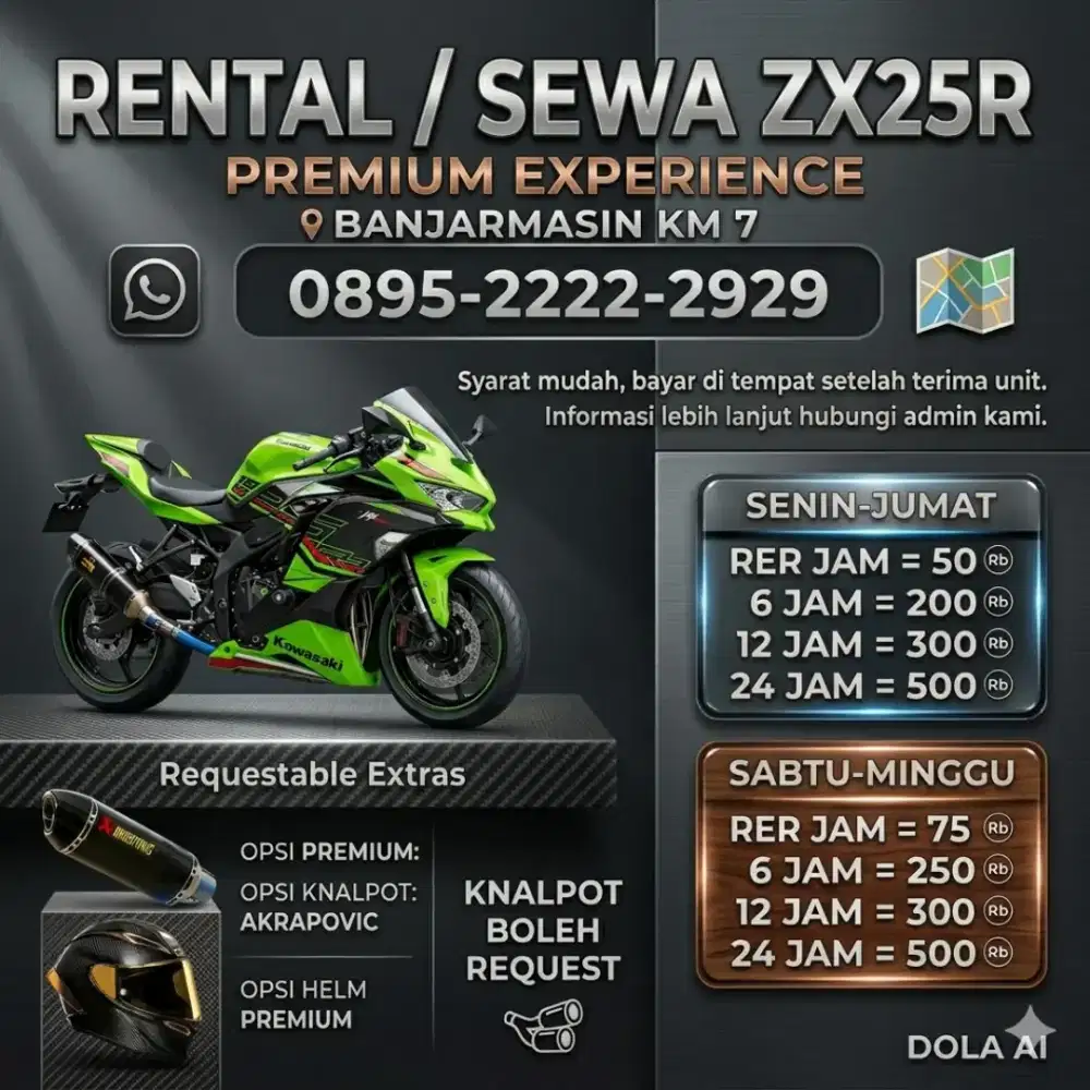 Sewa motor sport zx25r