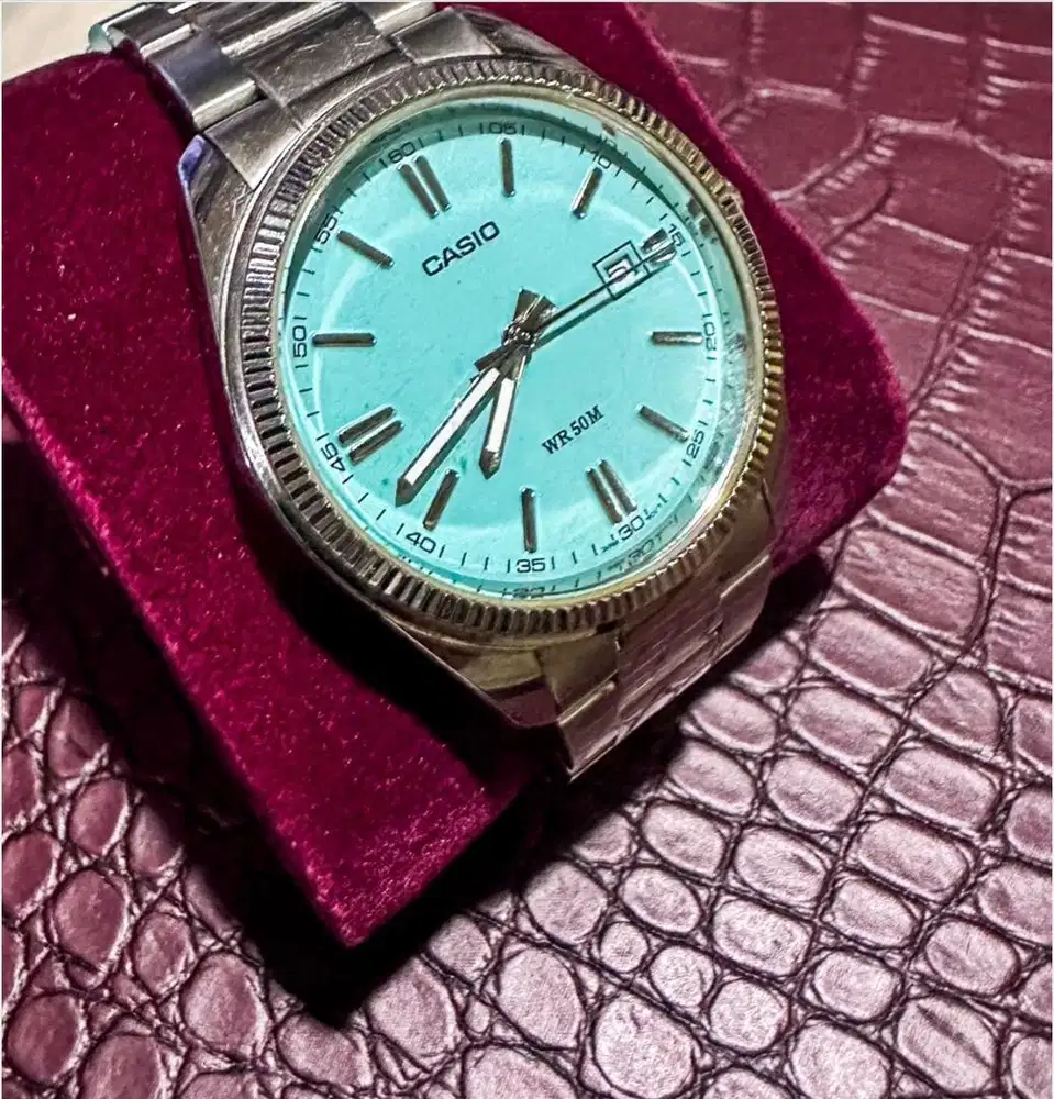 Casio Tiffany Blue MTP-1302 PD