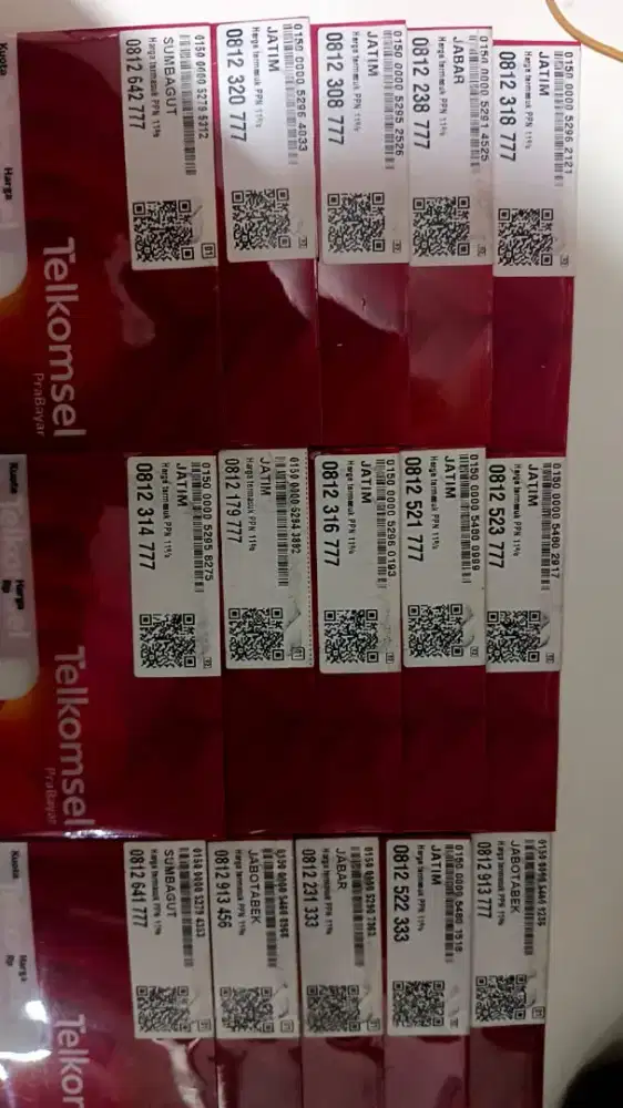 Nomor cantik Telkomsel bonus kuota