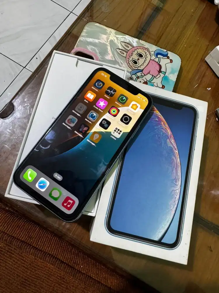 Iphone XR 128gb imei lama lcd original face id on truetone on