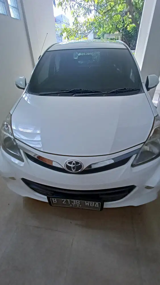 Toyota Avanza 2012 Bensin