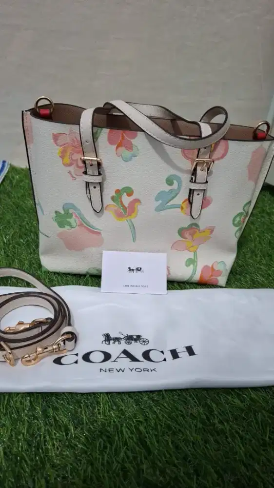 COACH Tas wanita Bunga