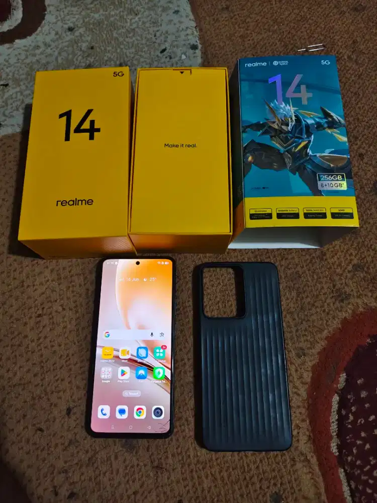 Realme 14 5g ram 8/256 fullset