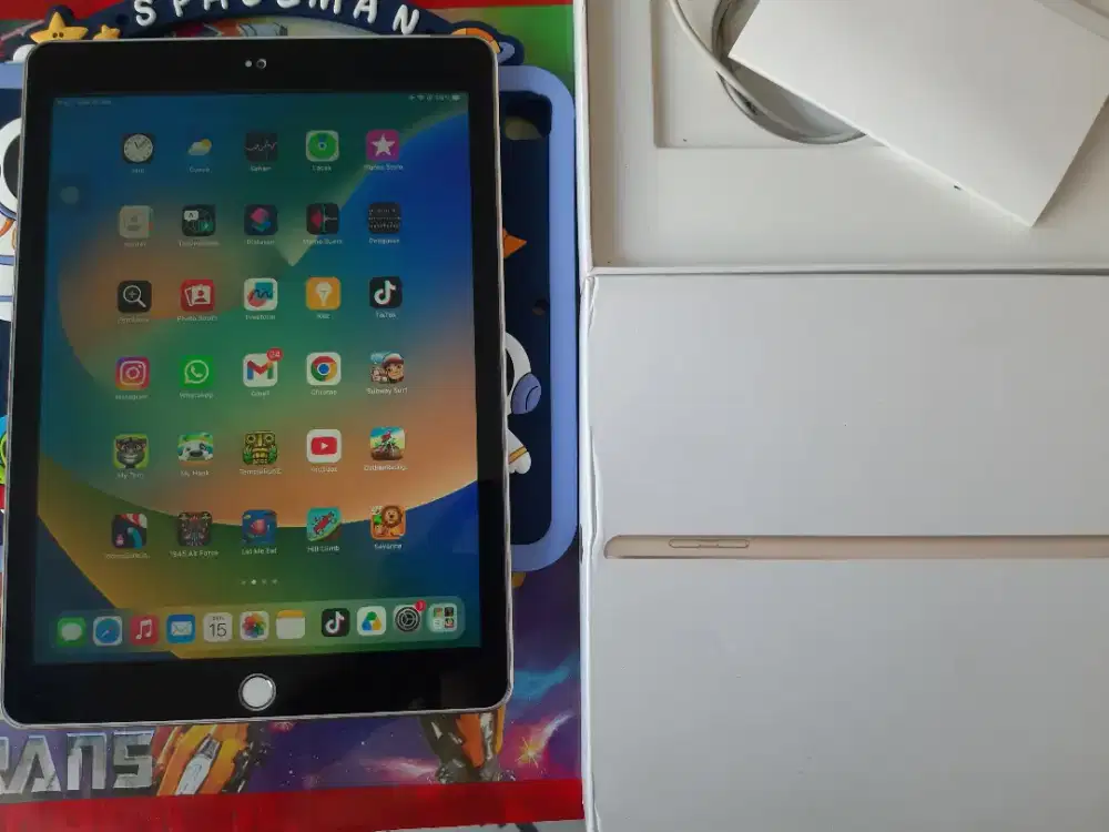 Ipad gen 5 128GB whitelist wifi dan simcard