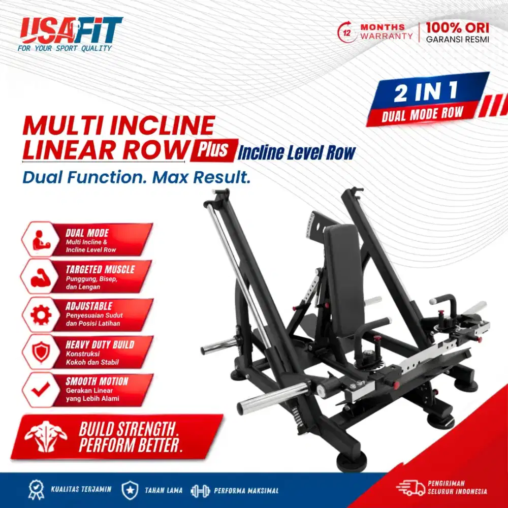 Multi incline linear row USAFIT CY251