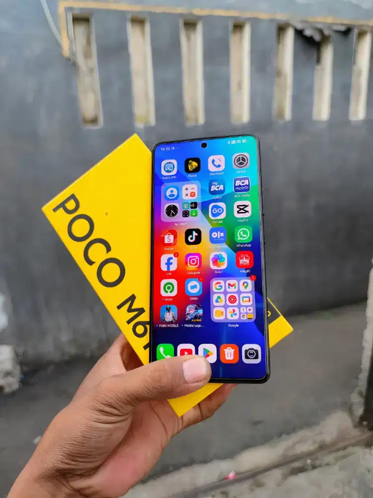 Poco m6 pro mulus like new good apik 8+8/256gb siap pakai