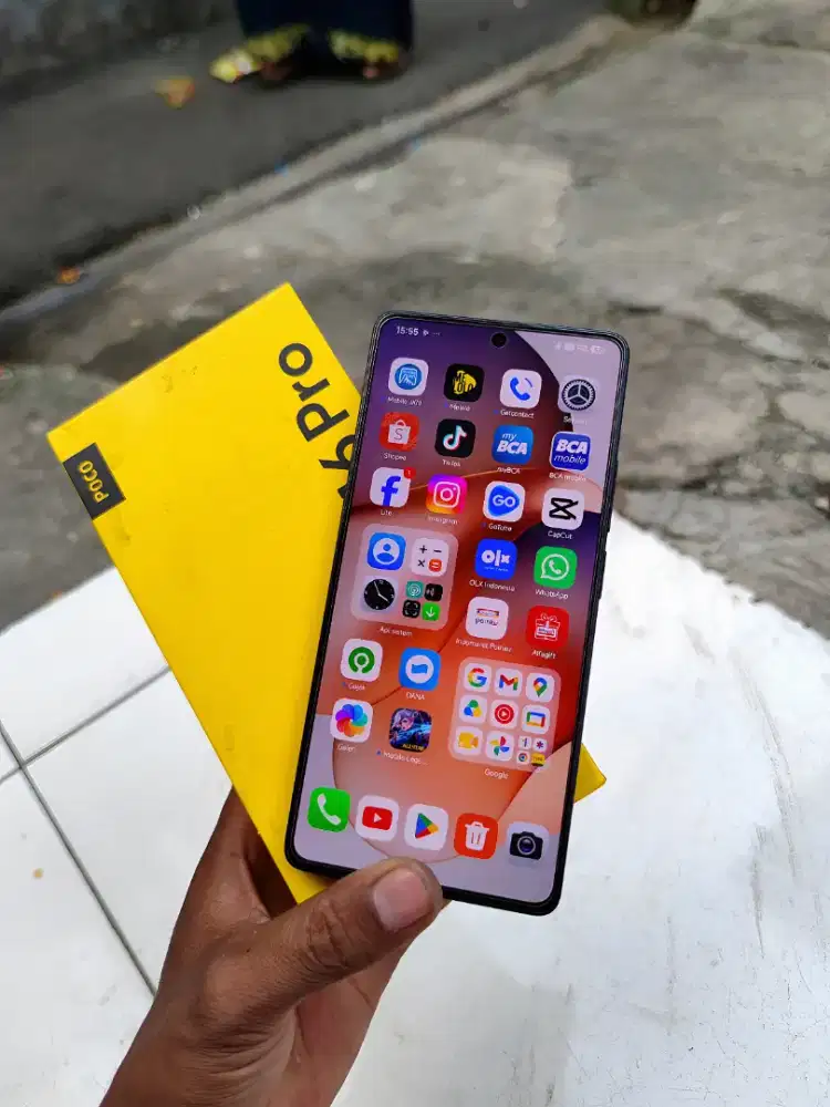 Poco m6 pro mulus like new good apik 8+8/256gb siap pakai