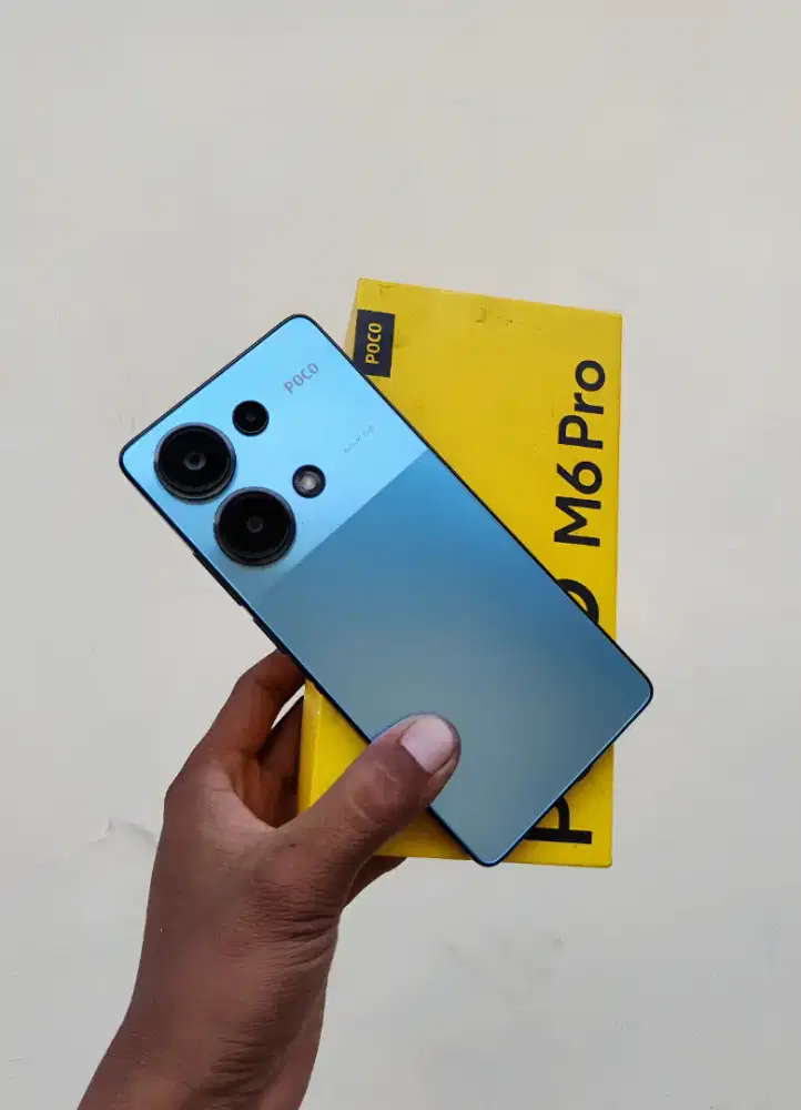 Poco m6 pro mulus like new good apik 8+8/256gb siap pakai