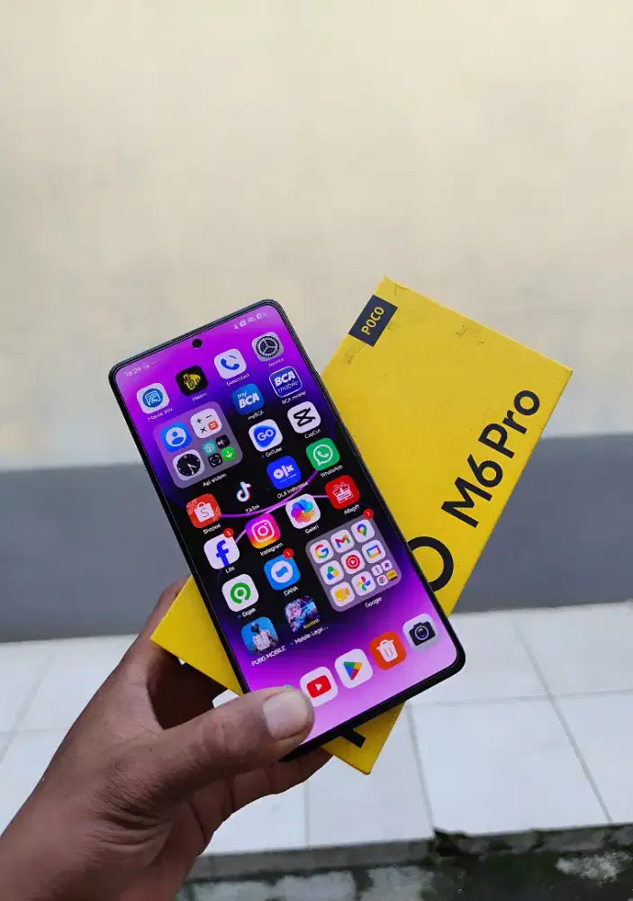 Poco m6 pro mulus like new good apik 8+8/256gb siap pakai
