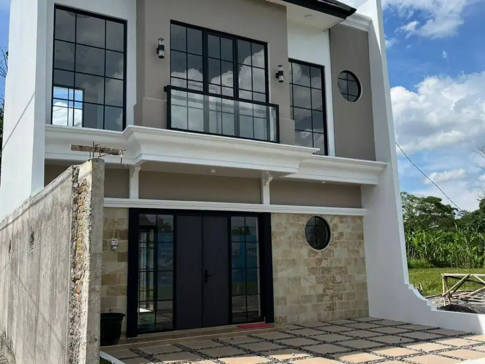 Rumah Mewah Dalam Cluster di Utara Stadion Wedomartani Ngemplak Sleman