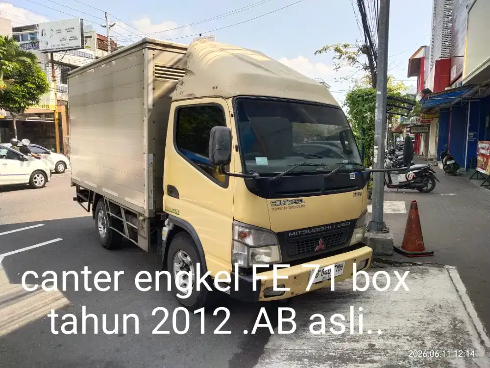 canter engkel box 2012 AB perorangan