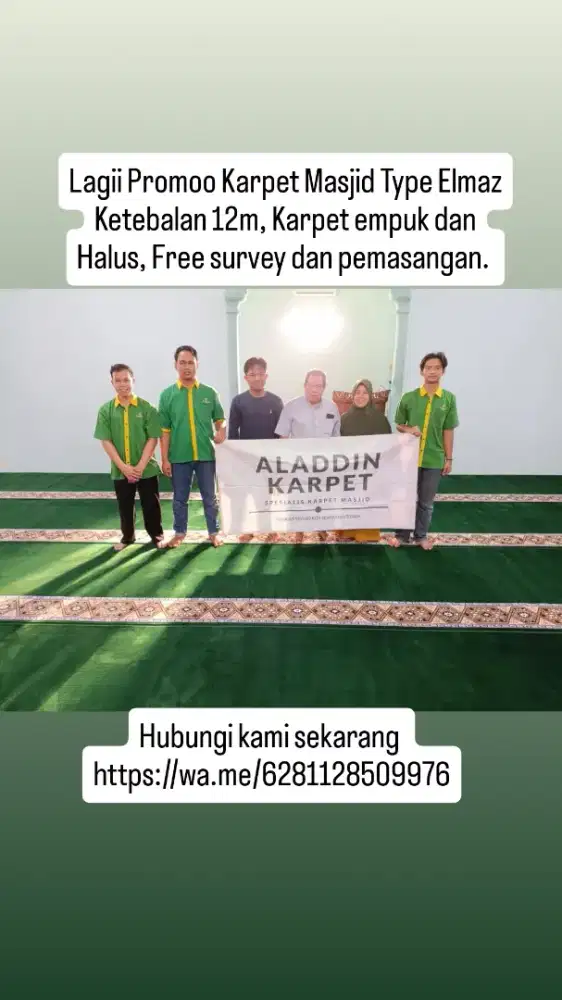 Jual Karpet Masjid Empuk dan Halus