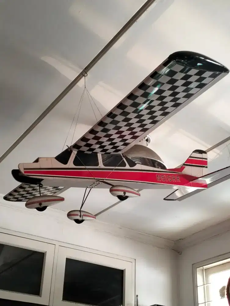 Mainan Pesawat aero modelling cessna 40 hangar 9 body kit