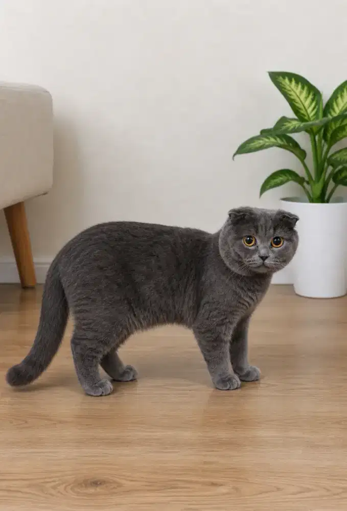 kucing scottish fold blue cfa british shorthair bsh van cinnamon FIFE