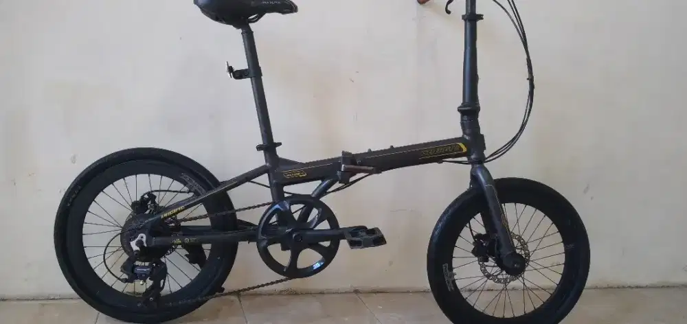 Dijual cepat murah sepada lipat pacific splendid 7.0 frame Aolly 8 Spe