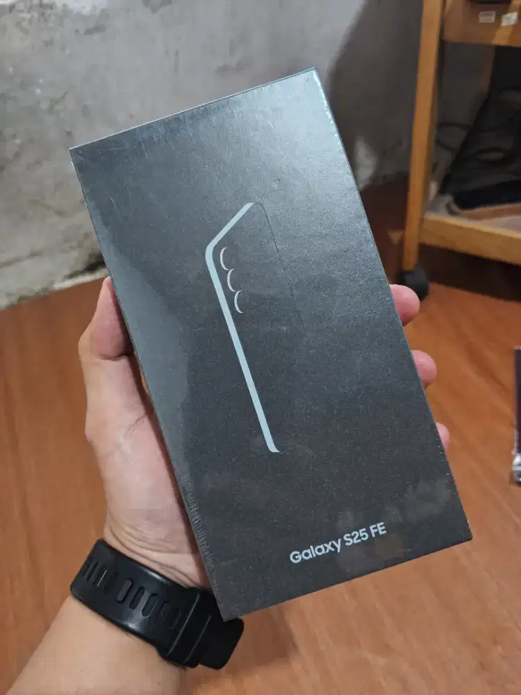Samsung galaxy S25 FE icy blue 8/256 masih segel, garansi resmi