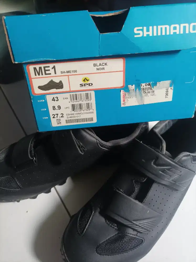 Sepatu dan Cleat MTB