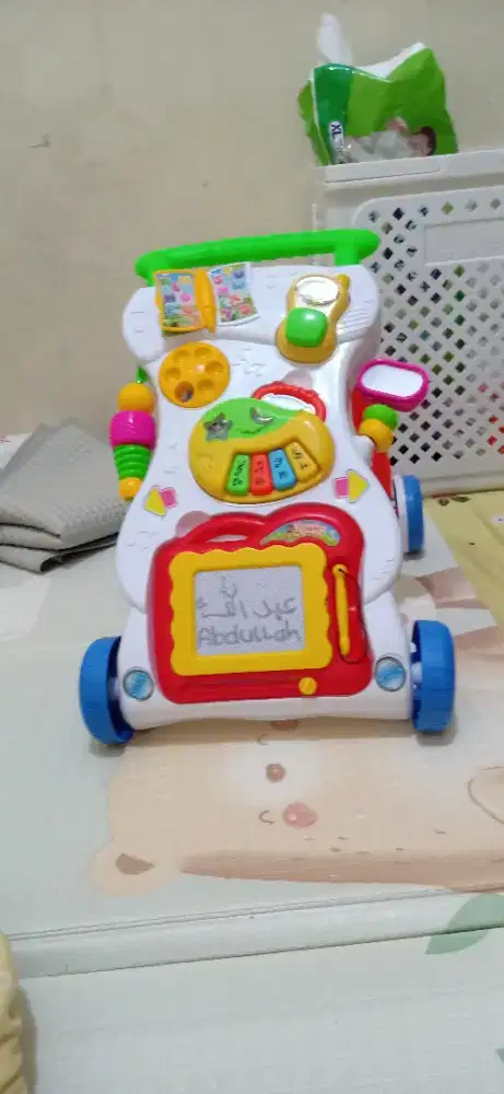 Push walker baru beli dan baru coba