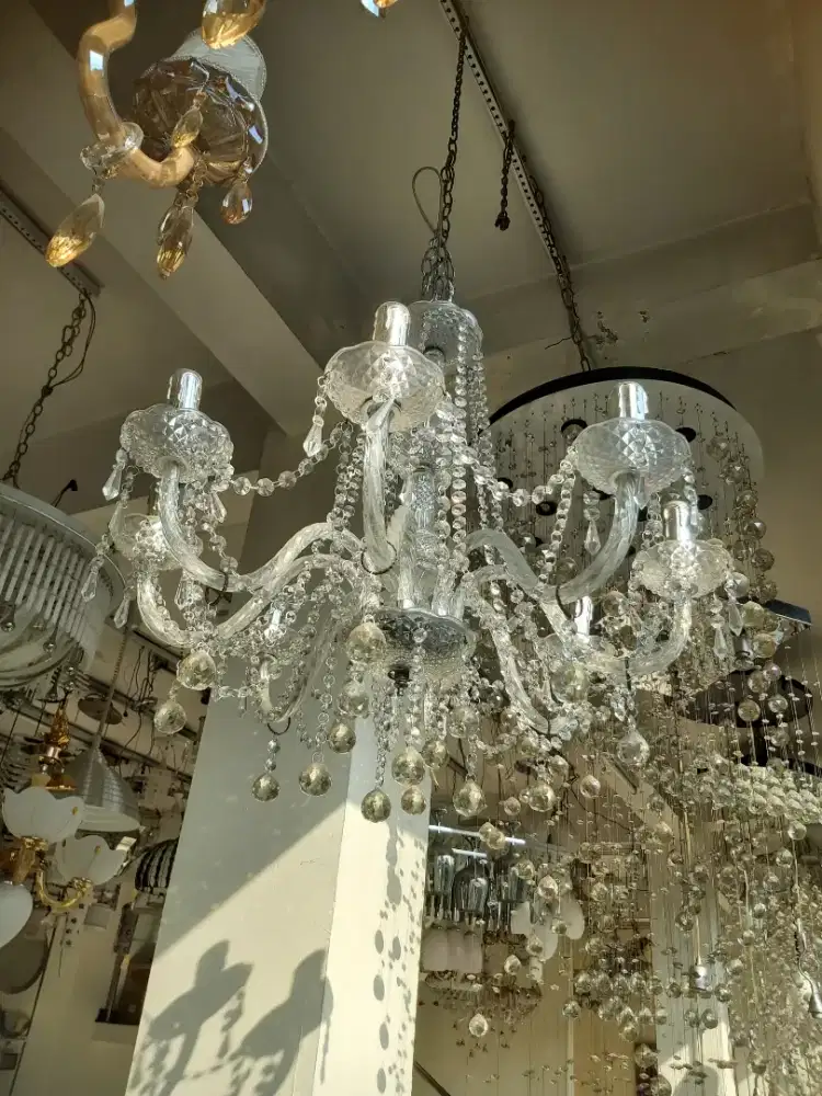 CRYSTAL CANDLE 8 LAMPU