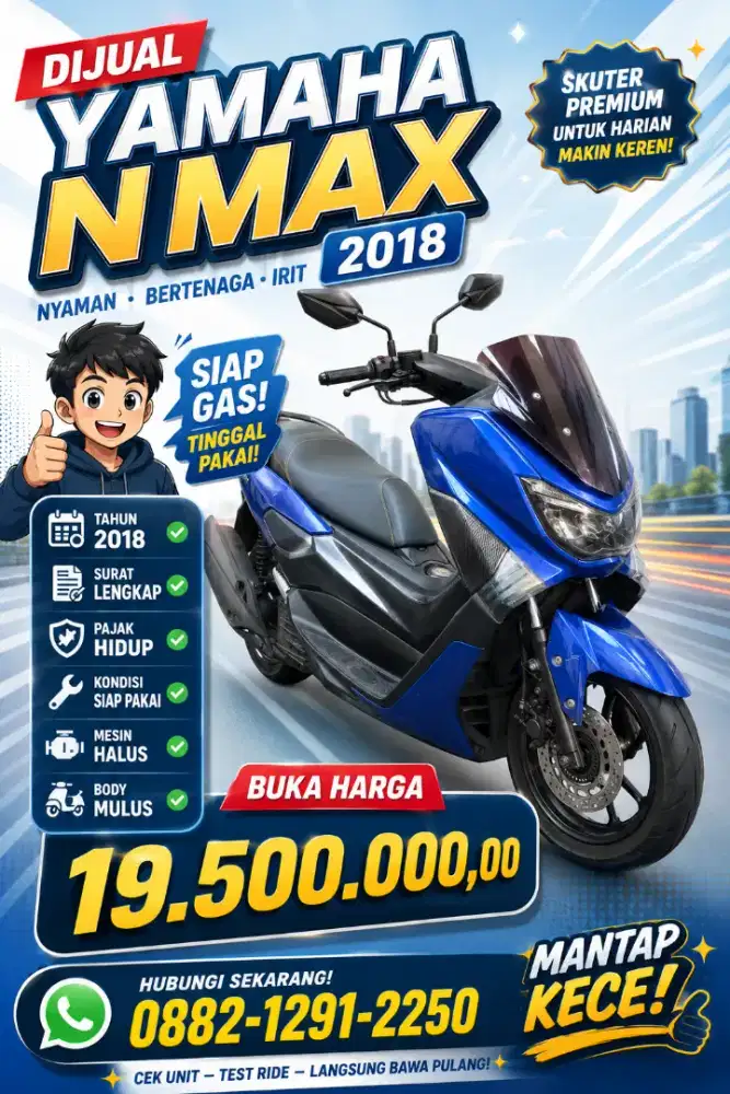 Jual Cepat Motor NMAX 2018