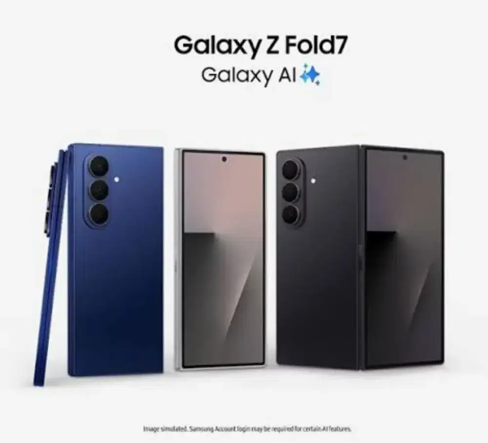 Samsung Z fold 7 512gb garansi resmi