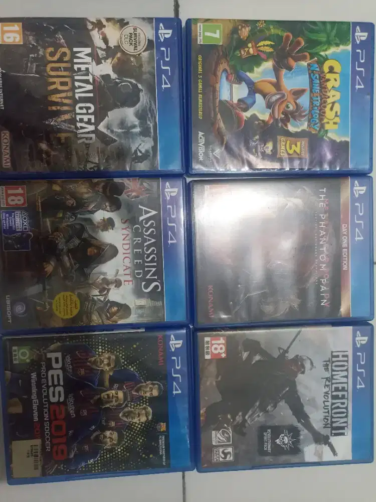 Kaset ps4 ambil semua paketan