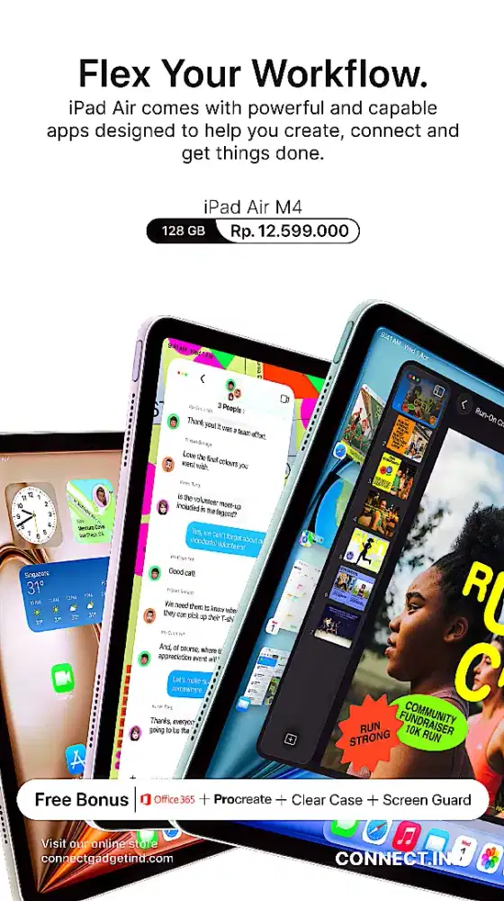 iPad Air M4  new segel bisa di kredit Tanpa Dp