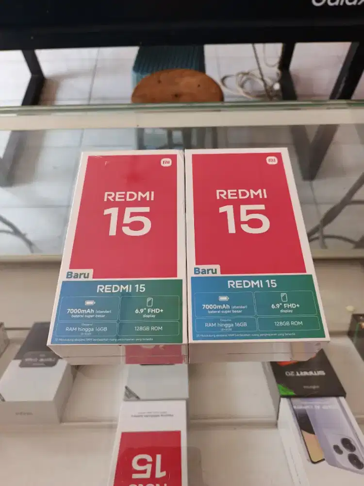 Berminat silahkan WA Xiaomi Redmi 15 NFC 8+8/128 Garansi resmi 1thn