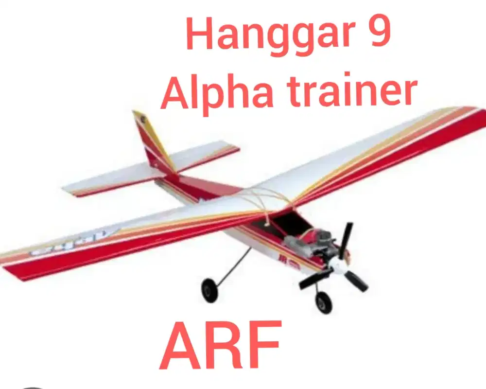 Mainan Pesawat aero modelling hangar 9 alpha 40 trainer
