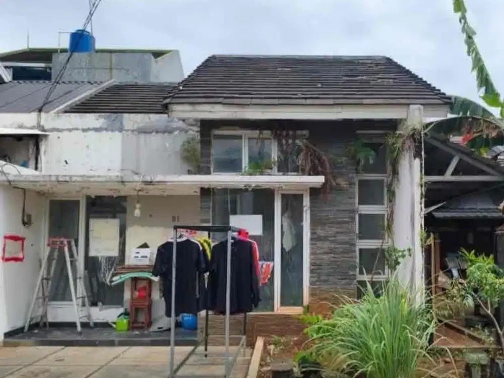 dijual rumah murah harga dibawah pasaran di perumahan green park, kel. pabuaran, kec. cibinong, kab. bogor