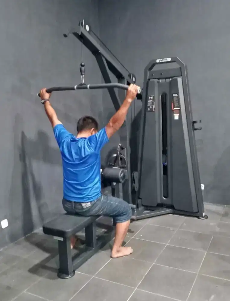 LATE PULLDOWN & PULLEY MACHINE ALAT FITNESS GYM CENTER