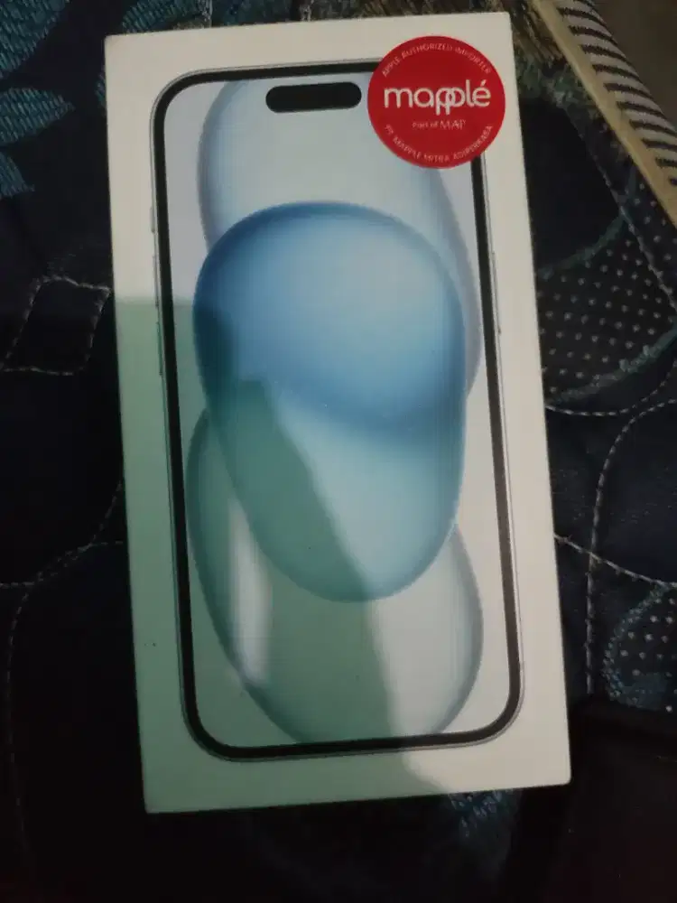 Iphone 15 128gb new  biru