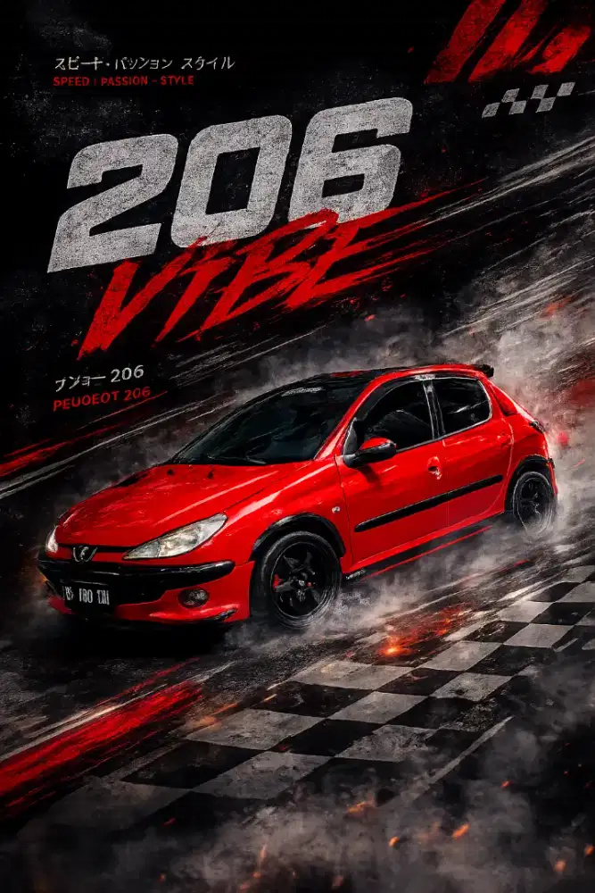 Peugeot 206 2002 MATIC istimewa