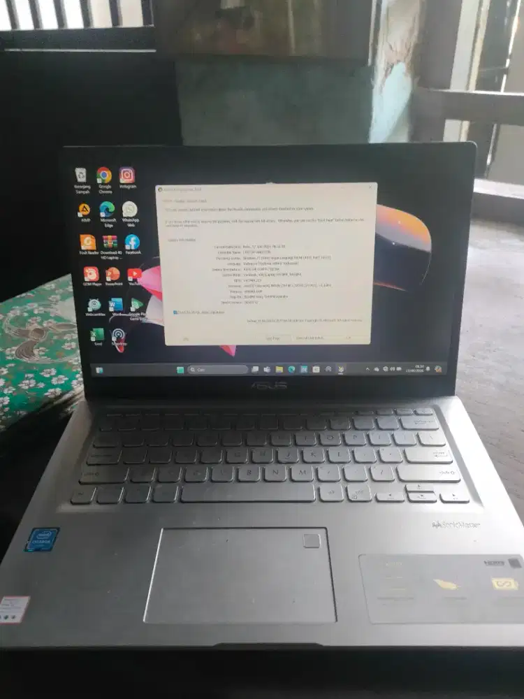 Laptop asus vivobook x415ma