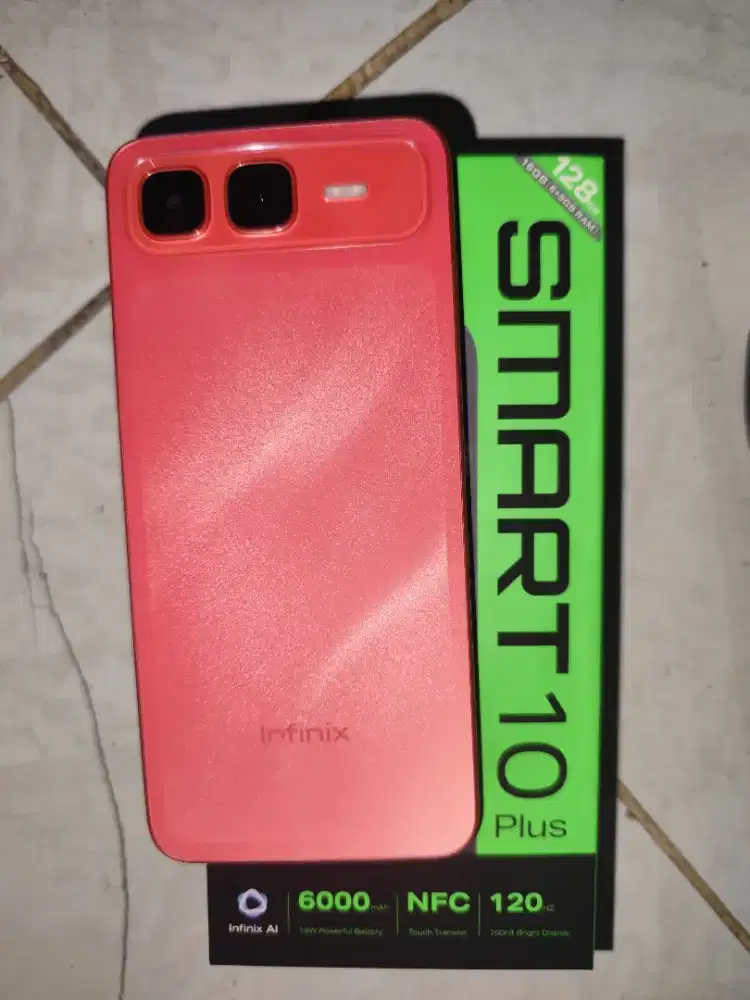 infinix smart 10 plus GARANSI RESMI AKTIF ,8/128